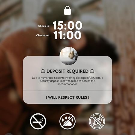 Apartament Eclat Urbain Reims Zewnętrze zdjęcie